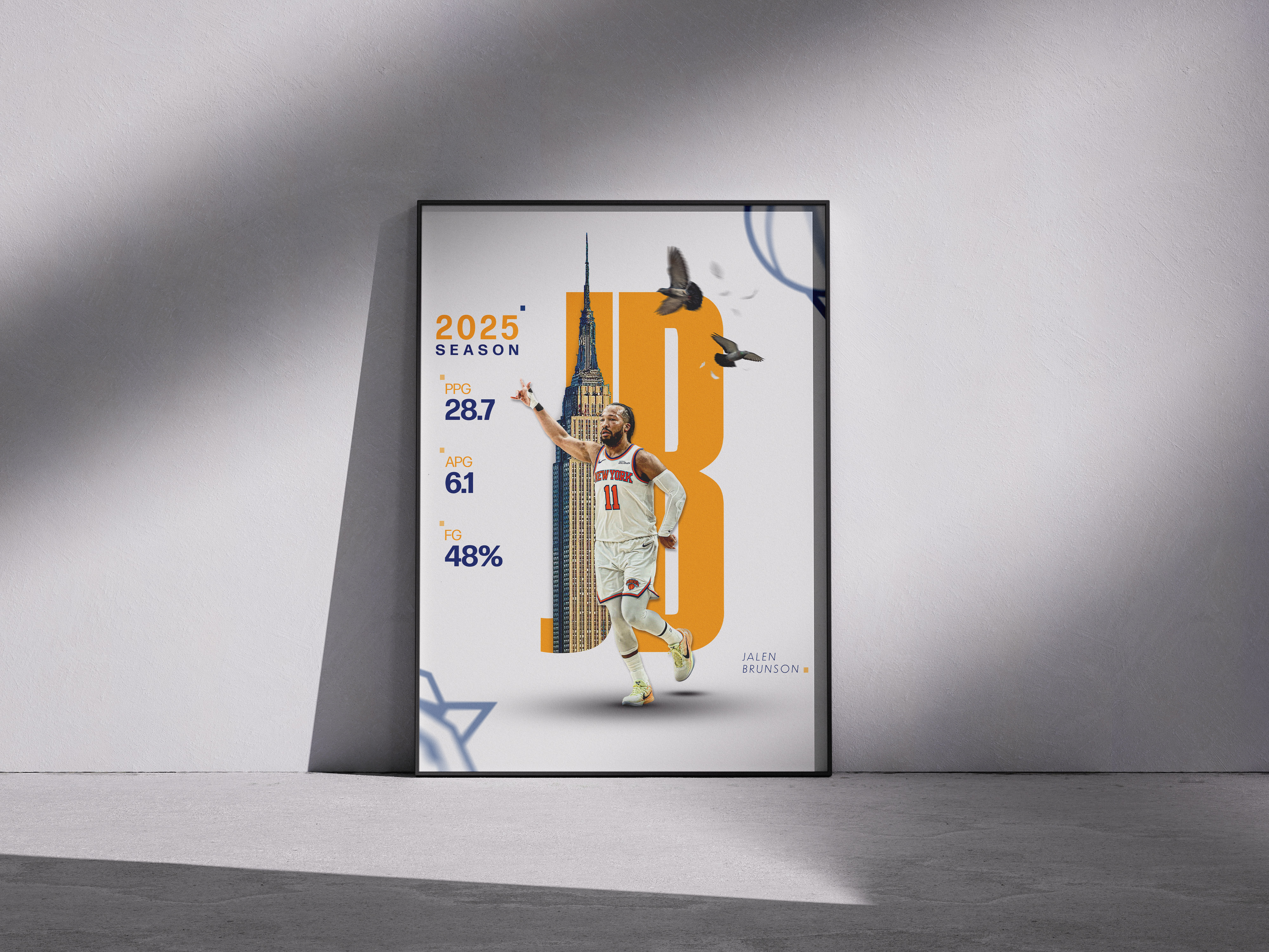 NY Athletes Graphic Series